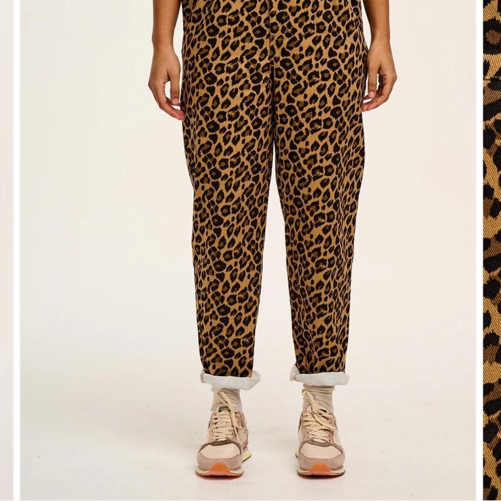 Lucy & Yak Leopard Print Addison Jeans